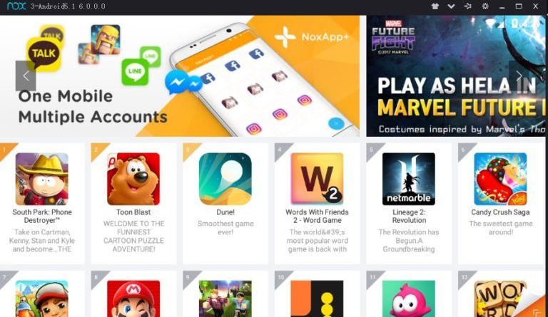 Nox App Player 7.0.5.8 free instal