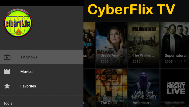 CyberFlix TV Download on PC