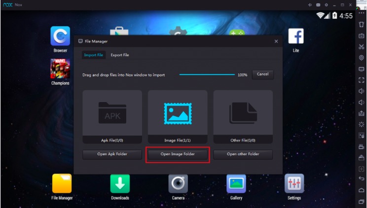 mac nox emulator load apk