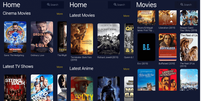 cinehub apk PC