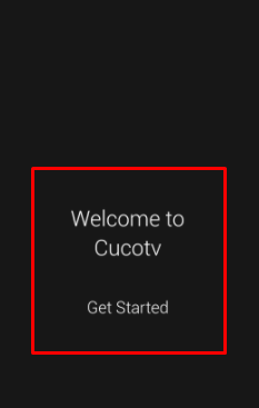 CucoTV APK User Interface on PC