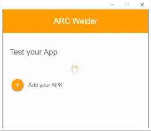 Loading APK on ARC Welder