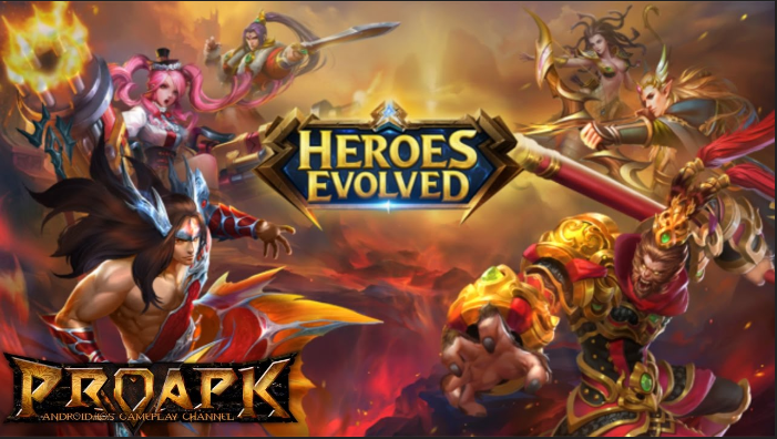 Heroes Evolved game for iPhone