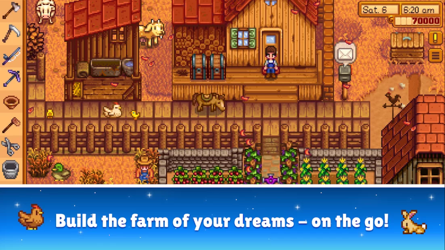 Build the form in Stardew Valley game on PC