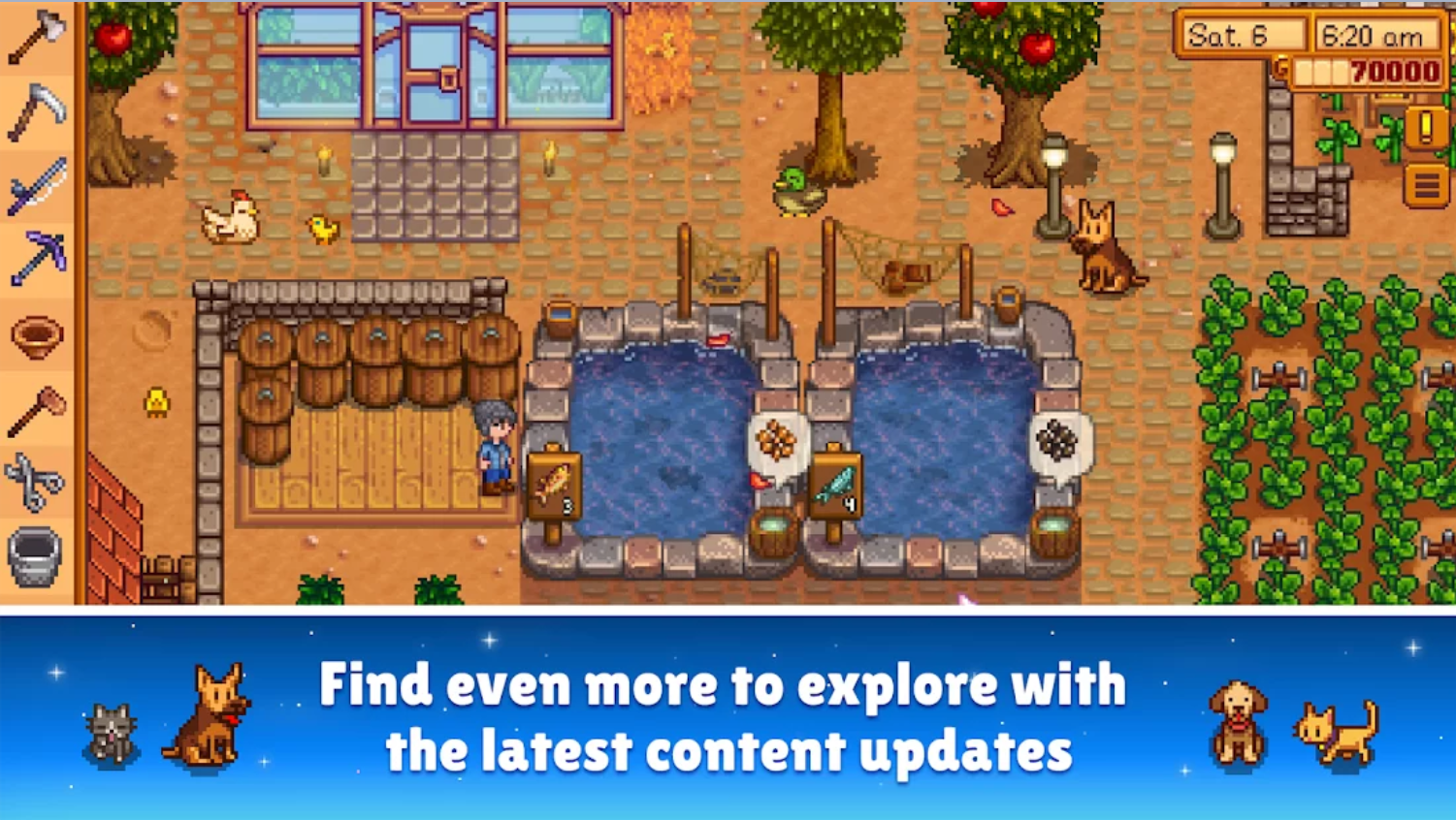 Explore Places on Stardew Valley game - PC