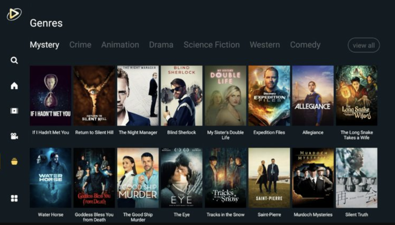MobiFlix App on Laptop