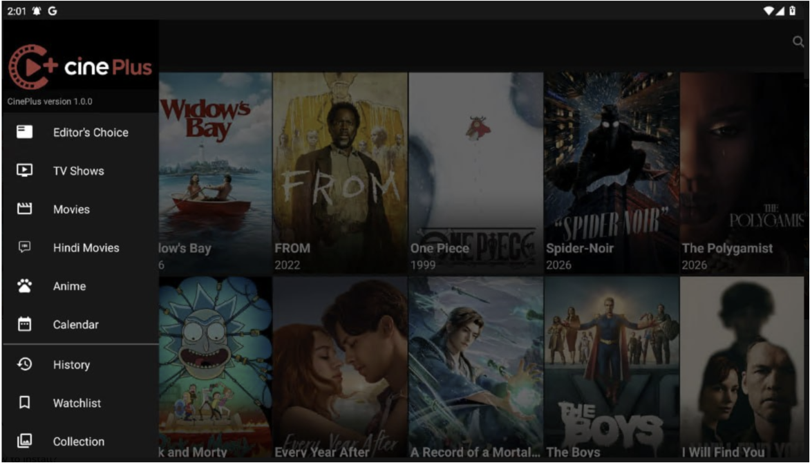 CinePlus Movies & TV Shows PC (Windows & Mac)